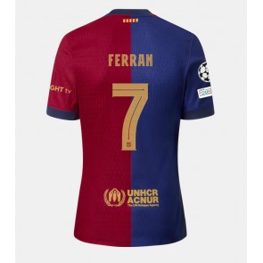 Barcelona Ferran Torres #7 Replika Hjemmebanetrøje 2024-25 Kortærmet